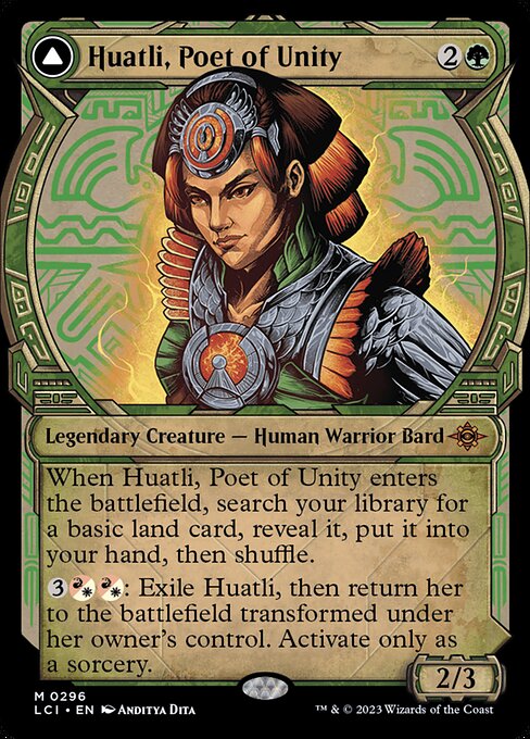 Huatli, Poet of Unity // Roar of the Fifth People 296