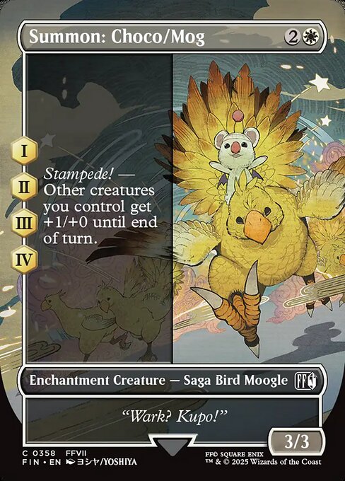 Summon: Choco/Mog 358