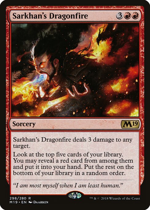 Sarkhan's Dragonfire 298