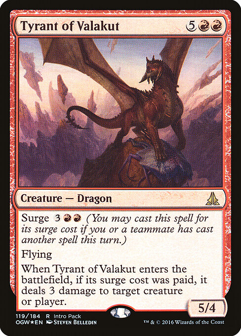 Tyrant of Valakut 119