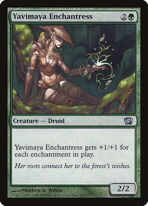 Yavimaya Enchantress 290★
