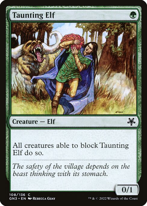 Taunting Elf 108