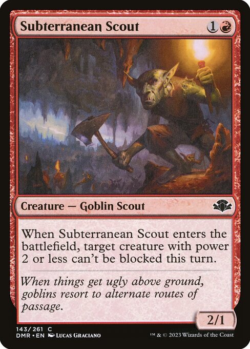 Subterranean Scout 143