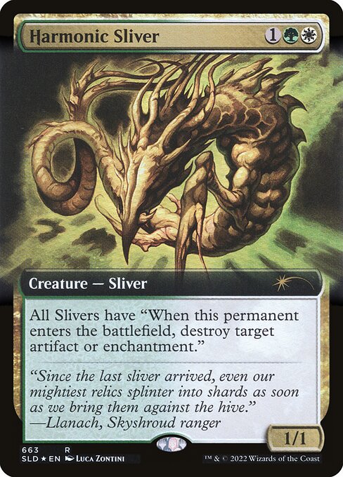 Harmonic Sliver 663