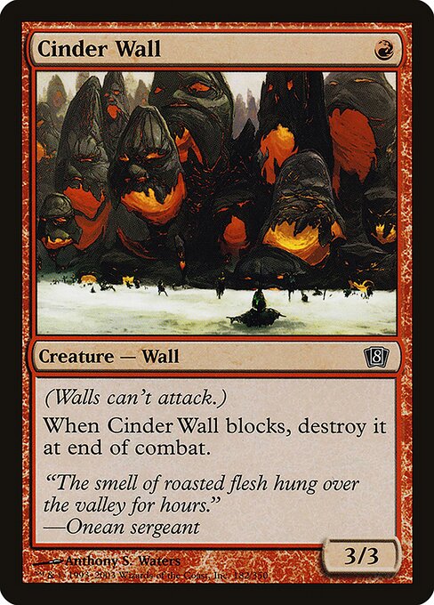 Cinder Wall 182★