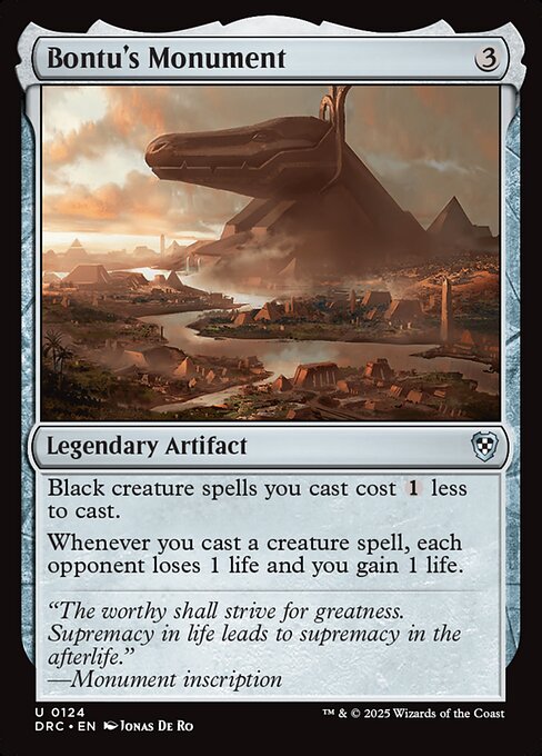 Bontu's Monument 124