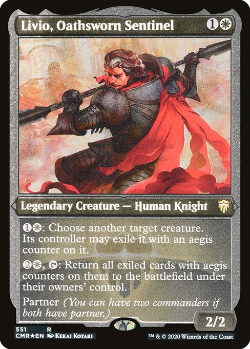 Livio, Oathsworn Sentinel 551