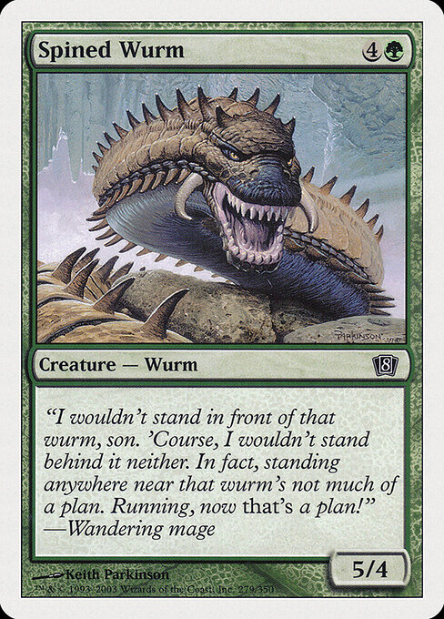Spined Wurm 279