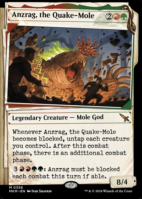 Anzrag, the Quake-Mole 356