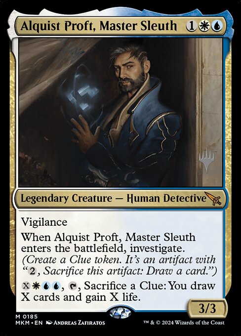 Alquist Proft, Master Sleuth 185p
