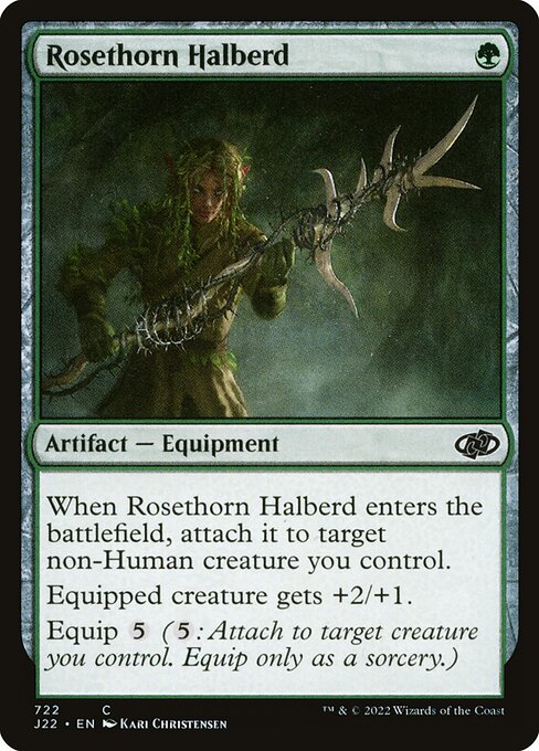 Rosethorn Halberd 722