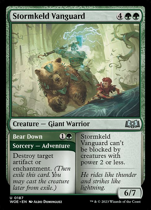 Stormkeld Vanguard // Bear Down 187