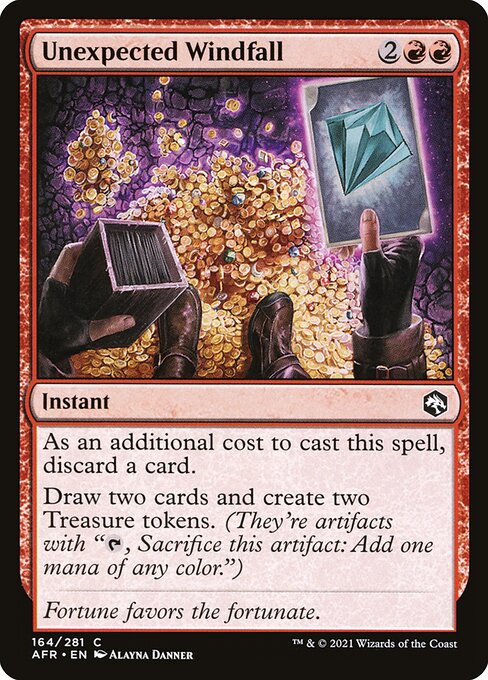 Unexpected Windfall 164