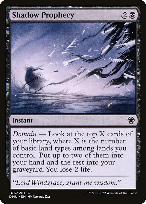 Shadow Prophecy 105