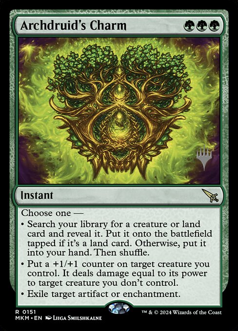 Archdruid's Charm 151p