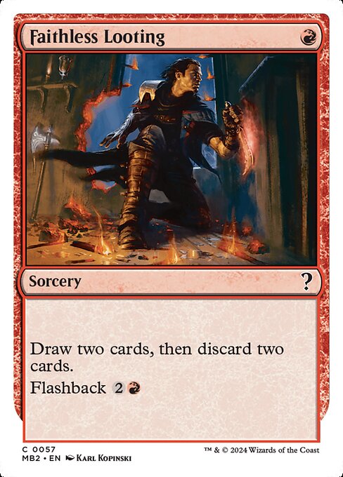 Faithless Looting 57