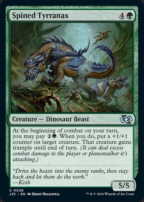 Spined Tyrranax 26