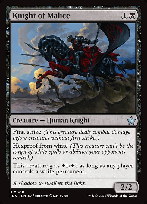 Knight of Malice 608