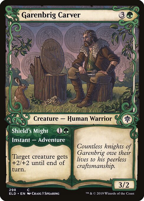 Garenbrig Carver // Shield's Might 298
