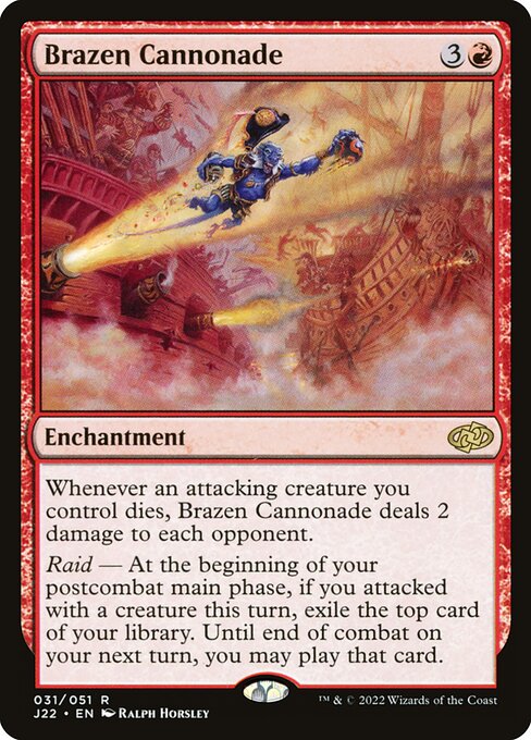 Brazen Cannonade 31