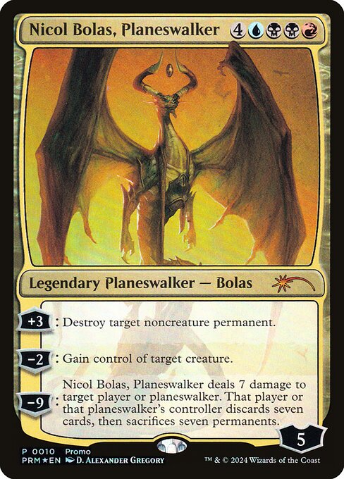 Nicol Bolas, Planeswalker 2025-10
