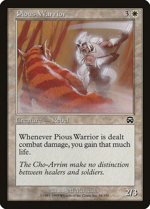 Pious Warrior 34