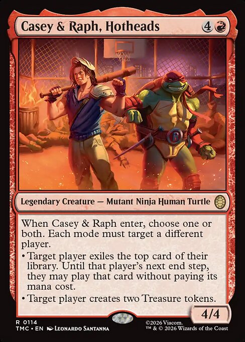 Casey & Raph, Hotheads 114