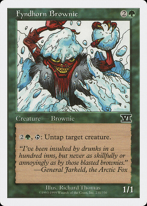 Fyndhorn Brownie 231