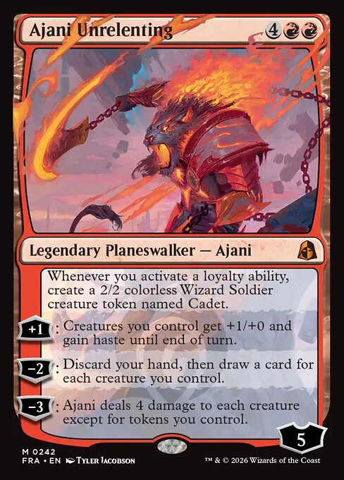 Ajani Unrelenting 242