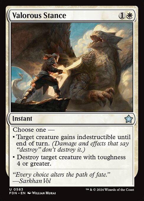 Valorous Stance 583