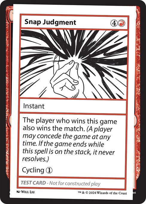 Snap Judgment 567