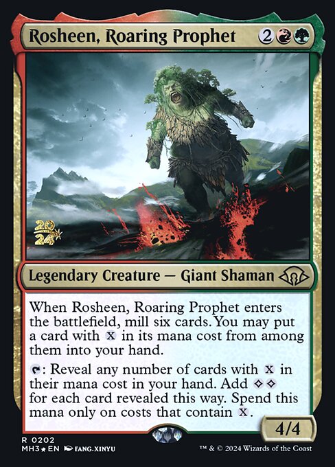 Rosheen, Roaring Prophet 202s