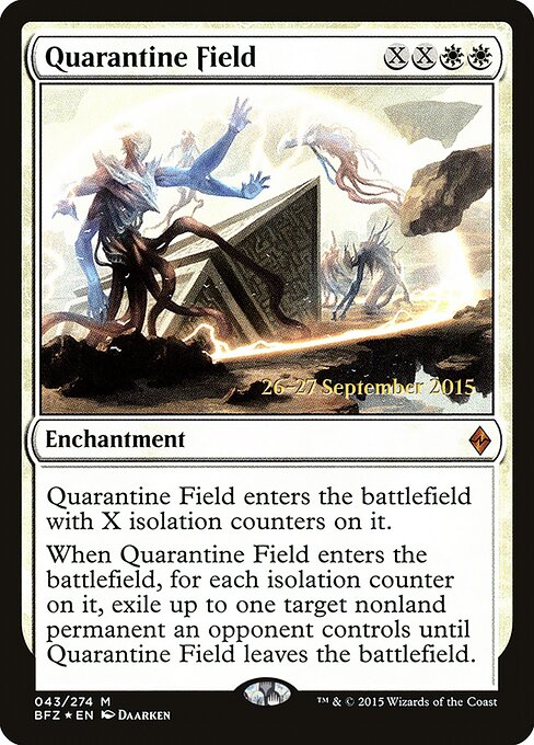 Quarantine Field 43s