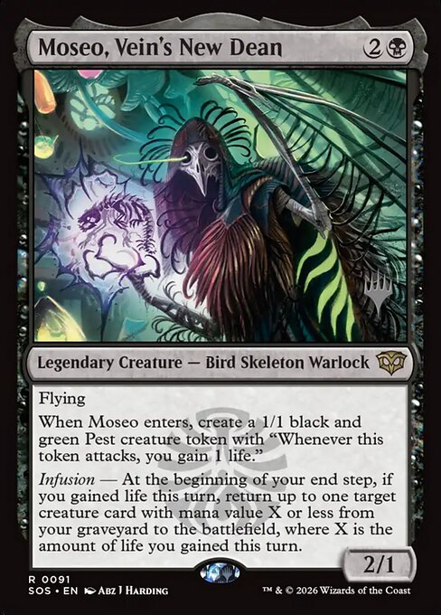 Moseo, Vein's New Dean 91p