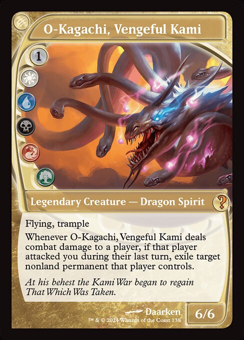 O-Kagachi, Vengeful Kami 138