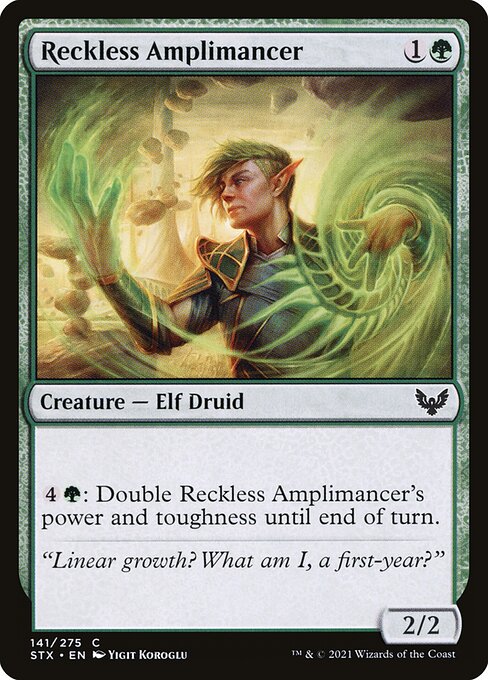 Reckless Amplimancer 141