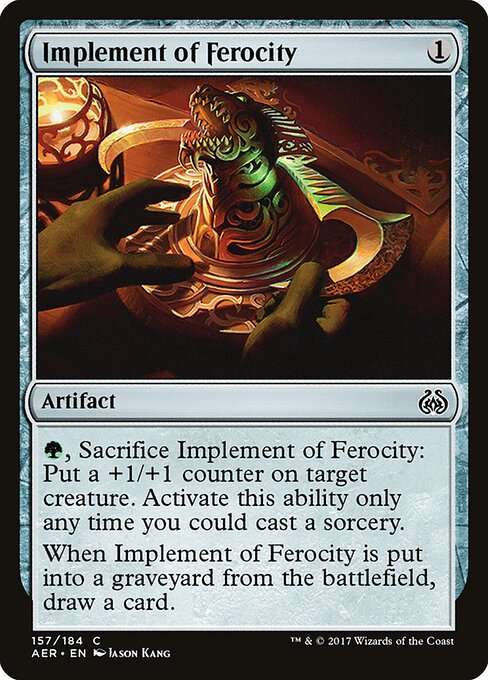 Implement of Ferocity 157
