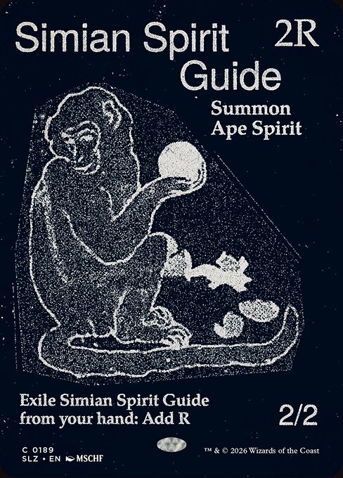 Simian Spirit Guide 189