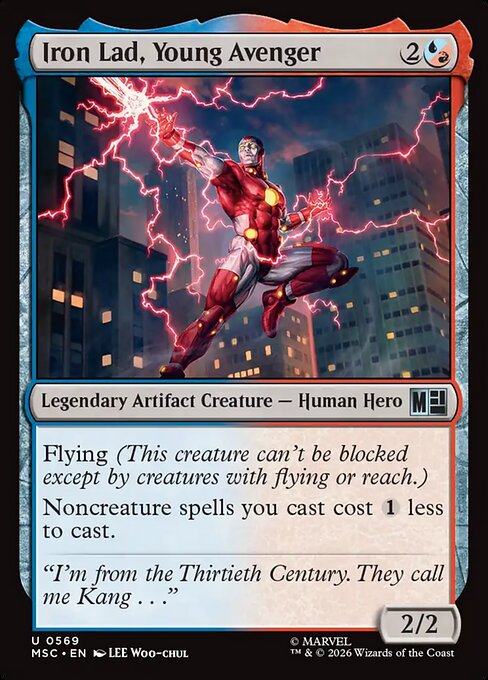 Iron Lad, Young Avenger 569