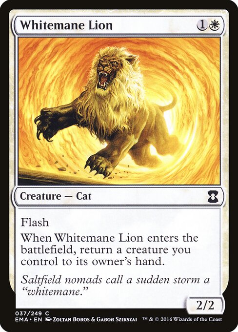 Whitemane Lion 37
