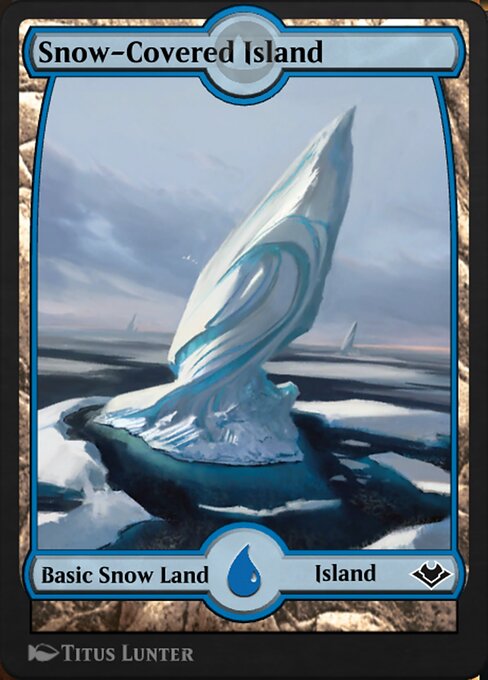 Snow-Covered Island 258