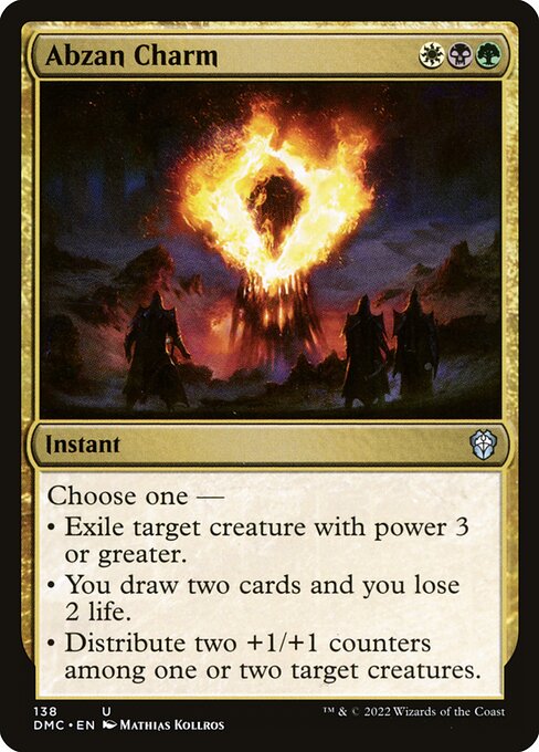 Abzan Charm 138