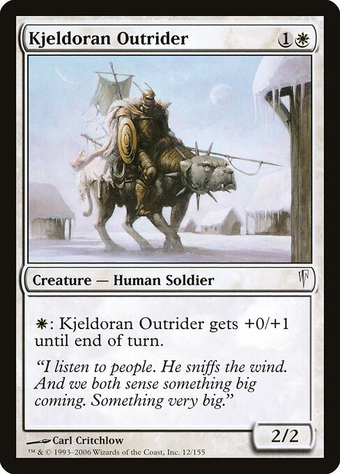 Kjeldoran Outrider 12