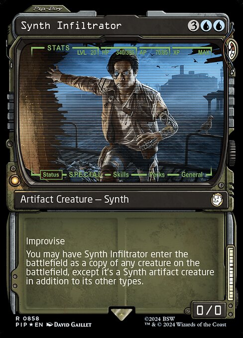 Synth Infiltrator 858