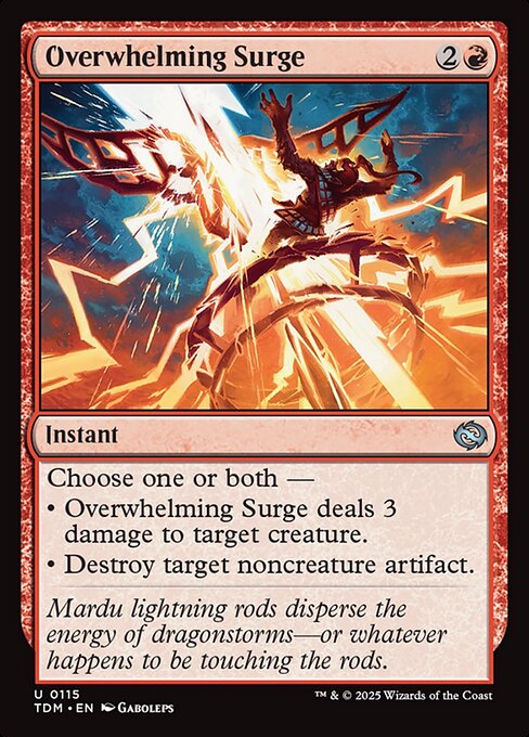 Overwhelming Surge 115