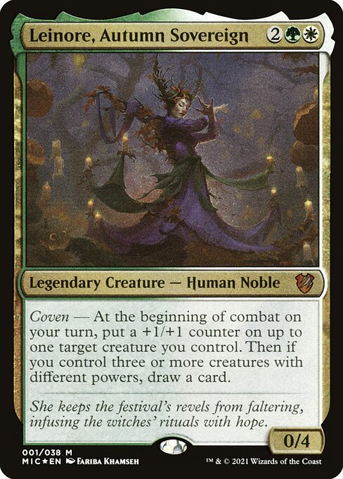 Leinore, Autumn Sovereign 1