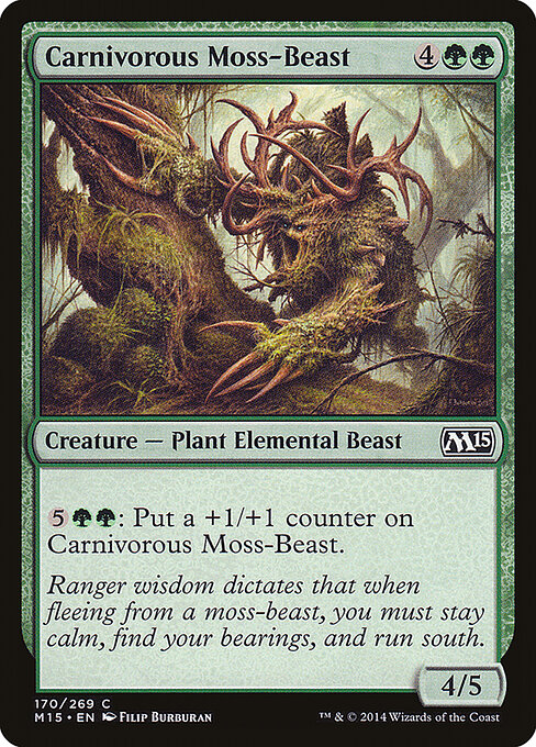 Carnivorous Moss-Beast 170