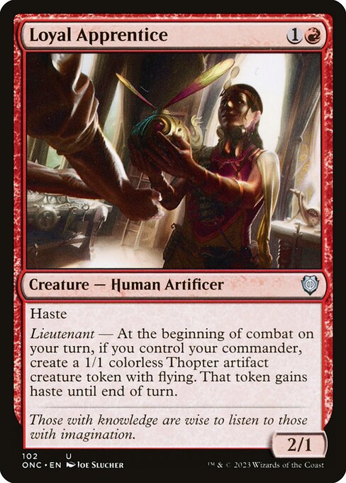 Loyal Apprentice 102