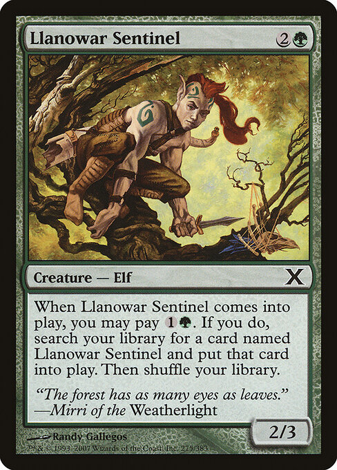 Llanowar Sentinel 275