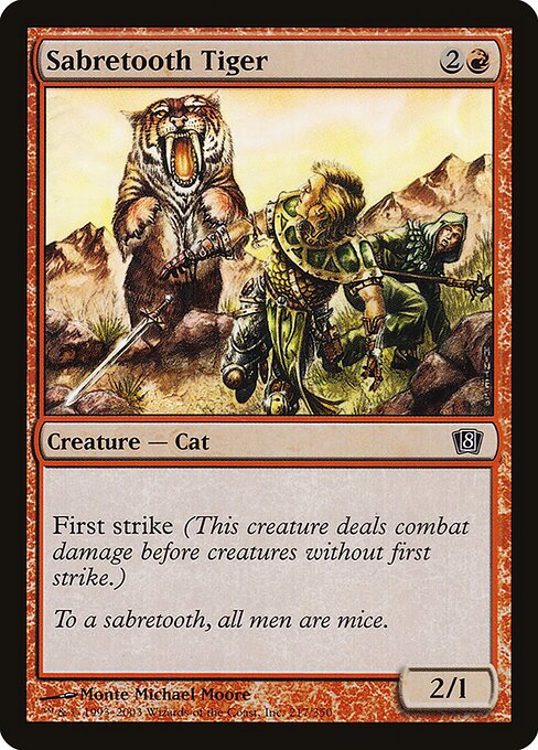Sabretooth Tiger 217★